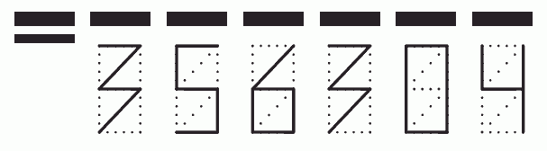 Пример заполнения индекса 356304