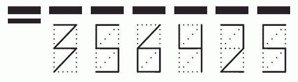 Пример заполнения индекса 356425