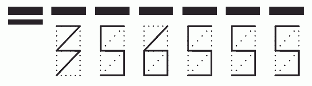 Пример заполнения индекса 356555