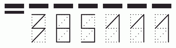 Пример заполнения индекса 385111