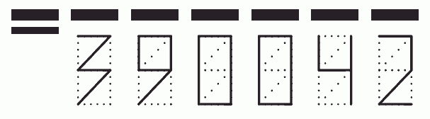 Пример заполнения индекса 390042
