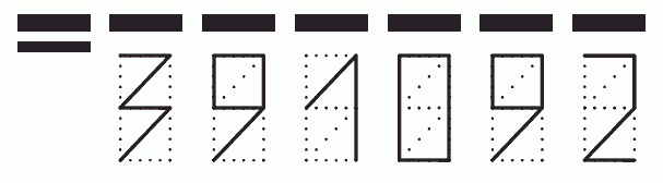 Пример заполнения индекса 391092