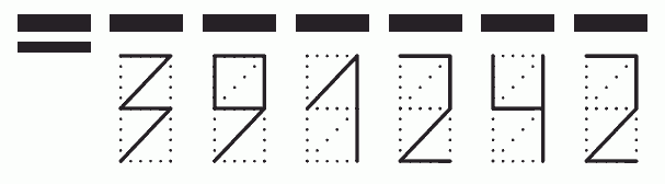 Пример заполнения индекса 391242