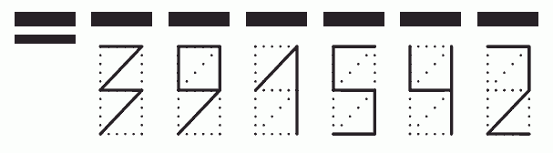 Пример заполнения индекса 391542