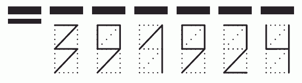 Пример заполнения индекса 391924