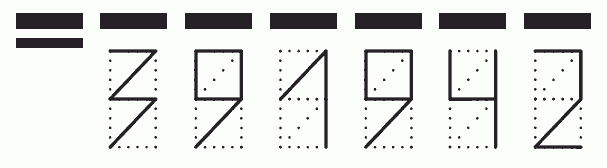 Пример заполнения индекса 391942