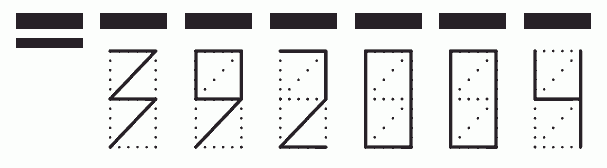 Пример заполнения индекса 392004