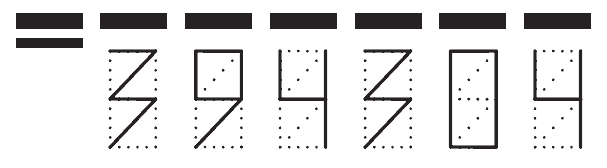 Пример заполнения индекса 394304