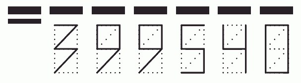 Пример заполнения индекса 399540