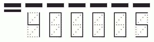 Пример заполнения индекса 400005