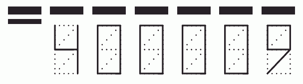 Пример заполнения индекса 400009