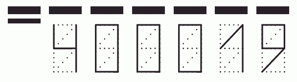 Пример заполнения индекса 400019