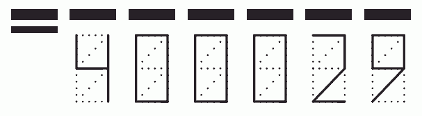 Пример заполнения индекса 400029