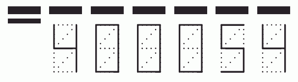 Пример заполнения индекса 400054
