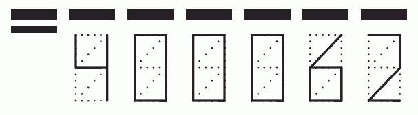 Пример заполнения индекса 400062