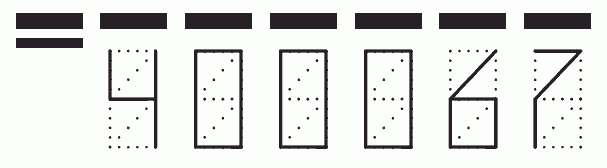 Пример заполнения индекса 400067
