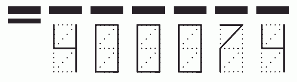 Пример заполнения индекса 400074