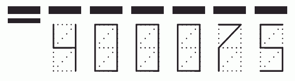 Пример заполнения индекса 400075