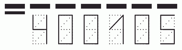 Пример заполнения индекса 400105