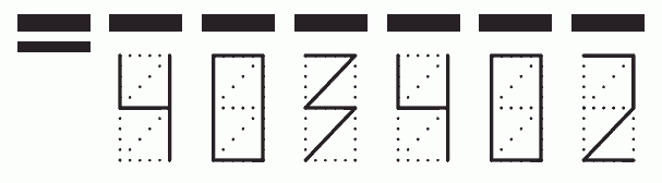 Пример заполнения индекса 403402