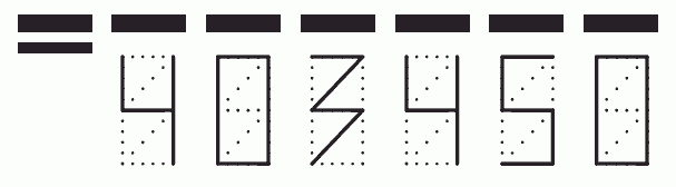 Пример заполнения индекса 403450