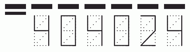 Пример заполнения индекса 404024