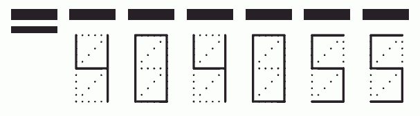 Пример заполнения индекса 404055