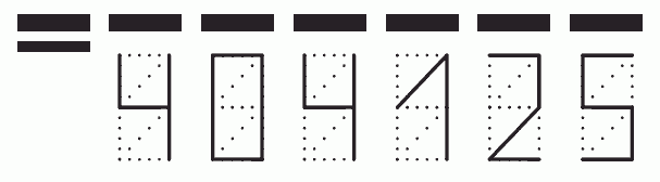 Пример заполнения индекса 404125