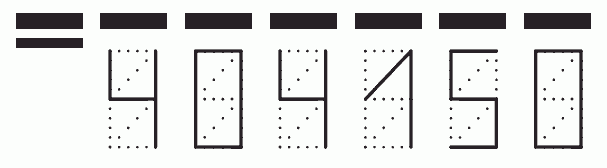 Пример заполнения индекса 404150