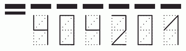 Пример заполнения индекса 404201