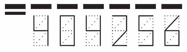 Пример заполнения индекса 404256