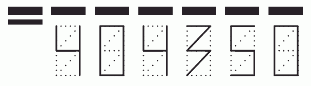 Пример заполнения индекса 404350