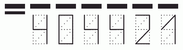 Пример заполнения индекса 404421