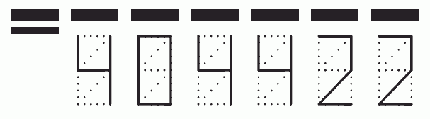 Пример заполнения индекса 404422