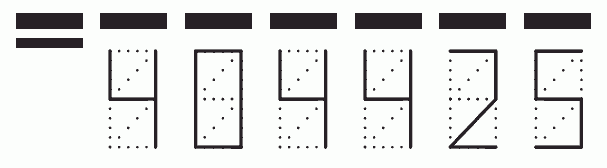 Пример заполнения индекса 404425