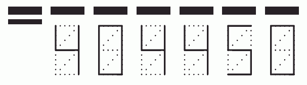 Пример заполнения индекса 404450