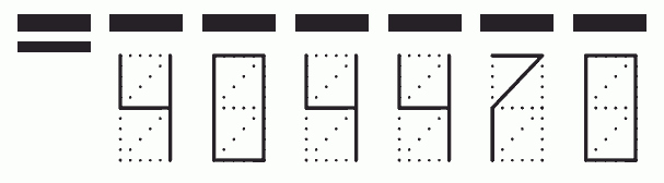 Пример заполнения индекса 404470