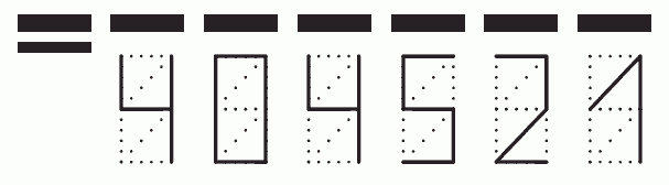 Пример заполнения индекса 404521