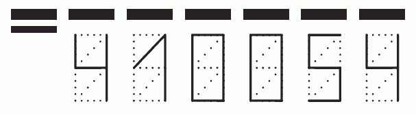 Пример заполнения индекса 410054