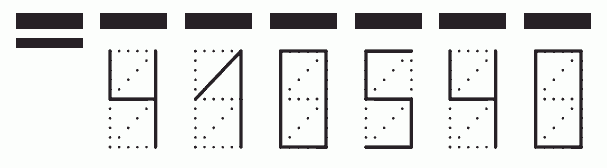 Пример заполнения индекса 410540