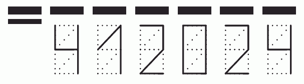 Пример заполнения индекса 412024