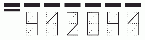 Пример заполнения индекса 412041