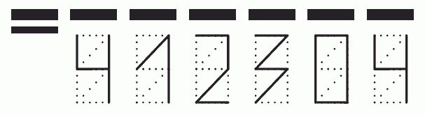 Пример заполнения индекса 412304