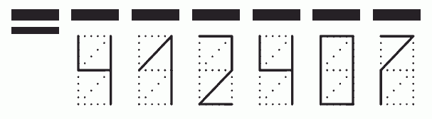 Пример заполнения индекса 412407