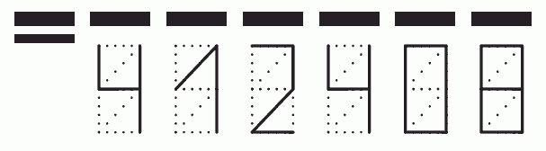 Пример заполнения индекса 412408