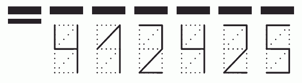 Пример заполнения индекса 412425