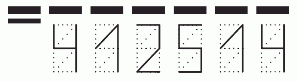 Пример заполнения индекса 412514