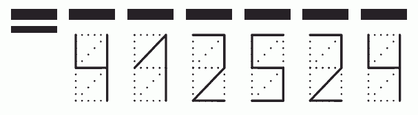 Пример заполнения индекса 412524