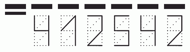 Пример заполнения индекса 412542