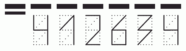 Пример заполнения индекса 412634